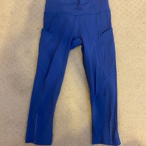 Lululemon fast & free crop leggings